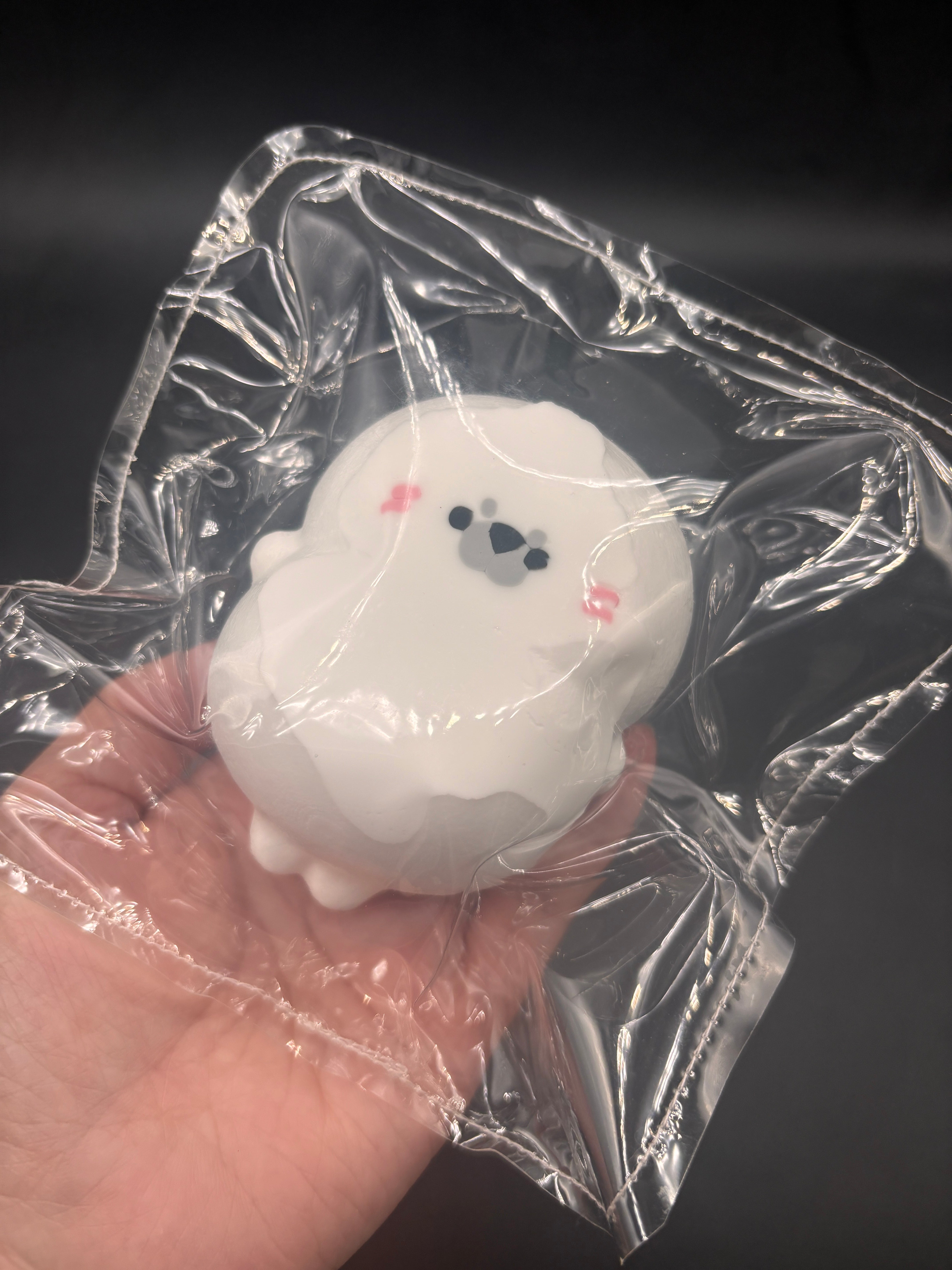 Water textured super soft fat seal  taba squishy cute