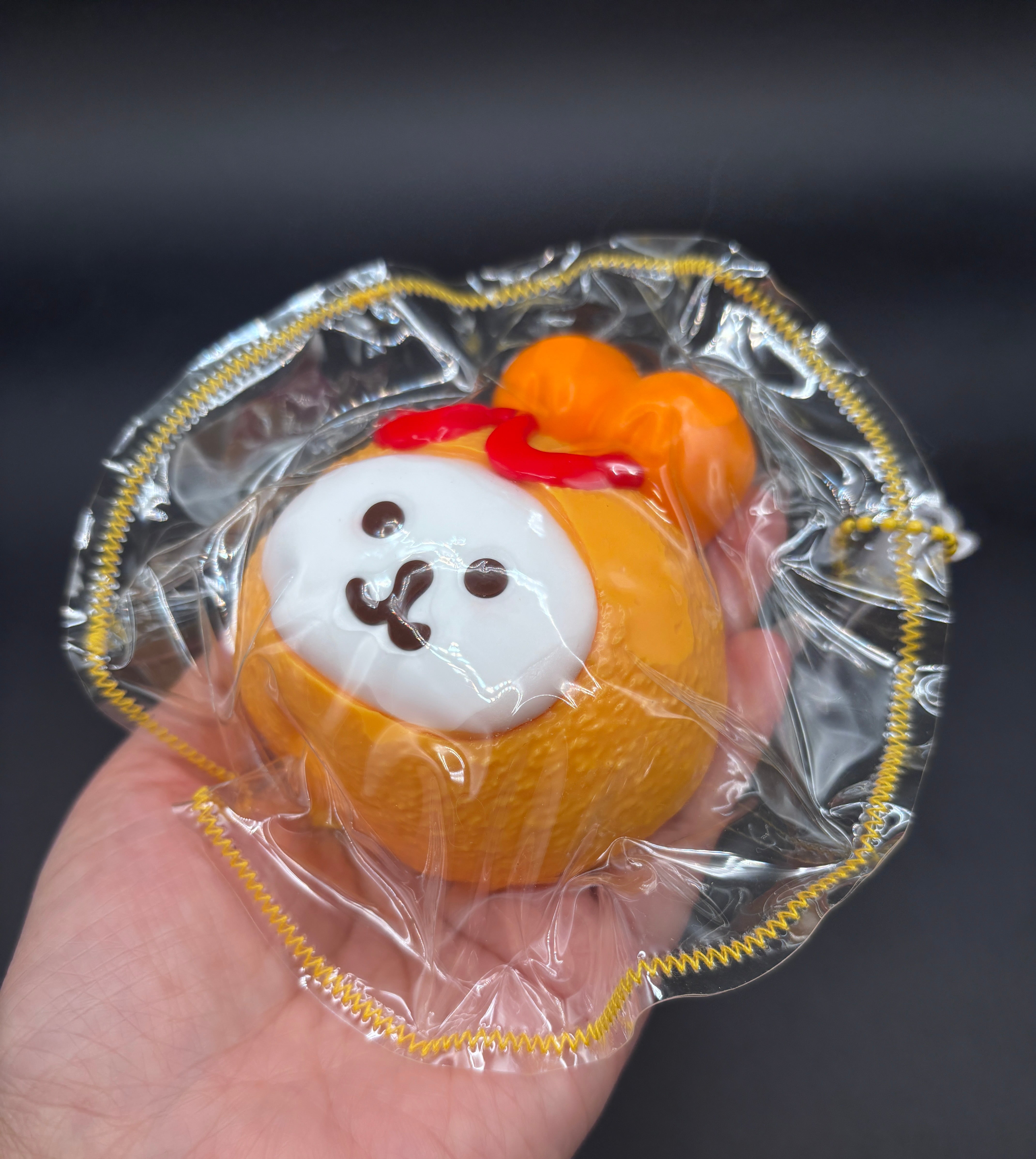 Cute soft Jokebear fried shrimp taba squishy toy