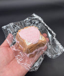 frozen butter small heart strawberry toast taba squishy