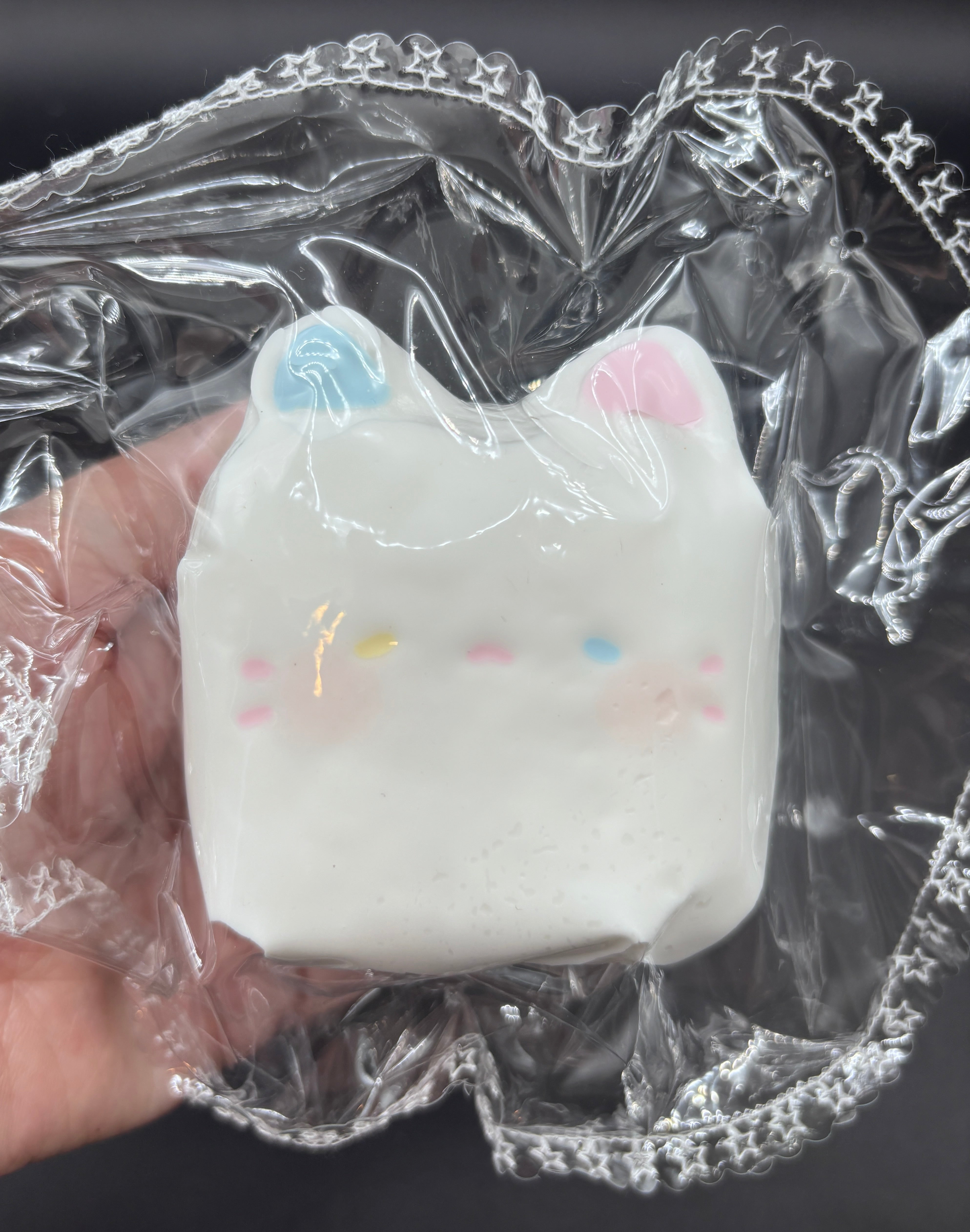 Frozen butter large block of cat taba squishy