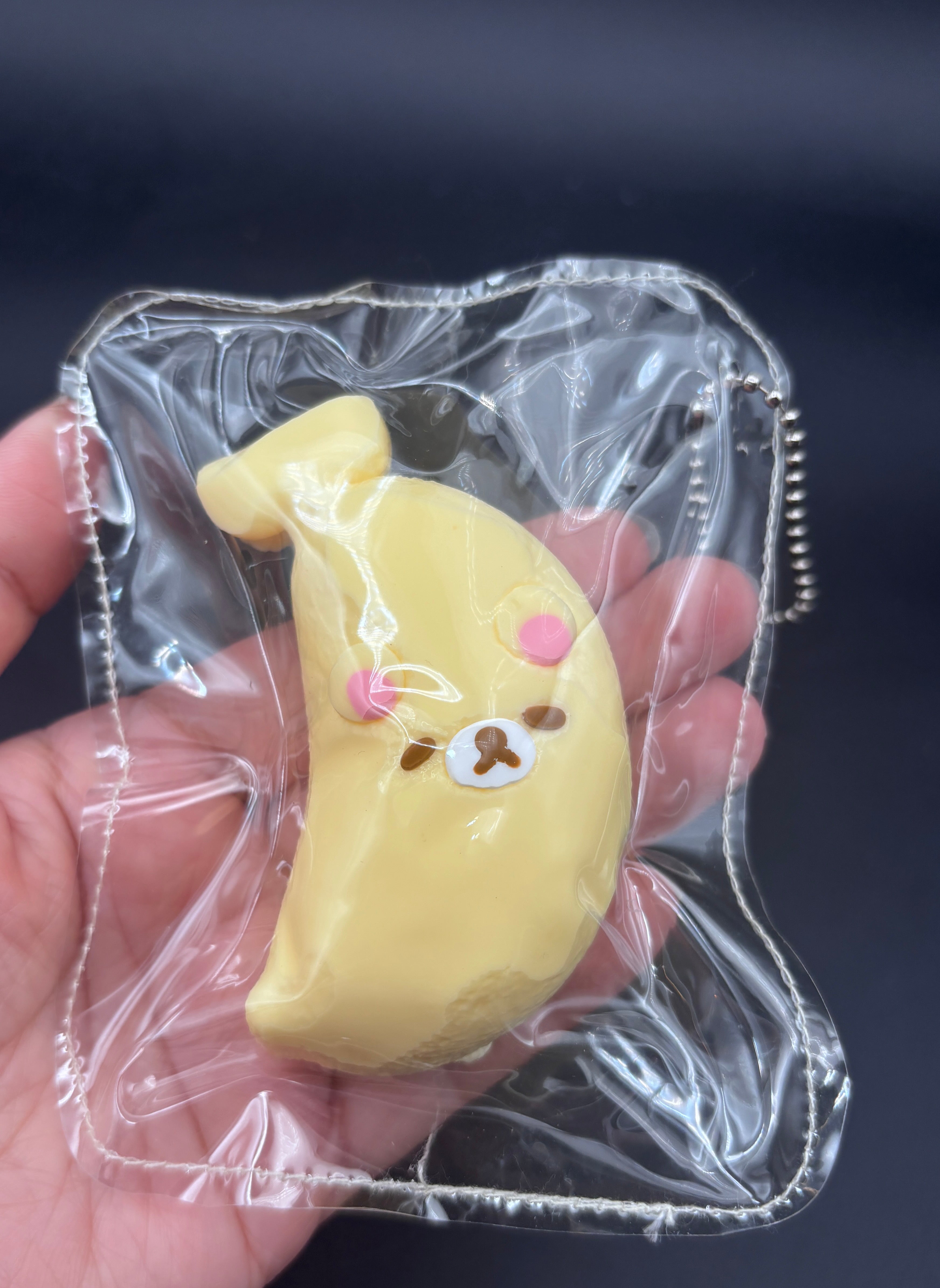 Mini keychain banana Korilakkuma Taba Squishy Toy