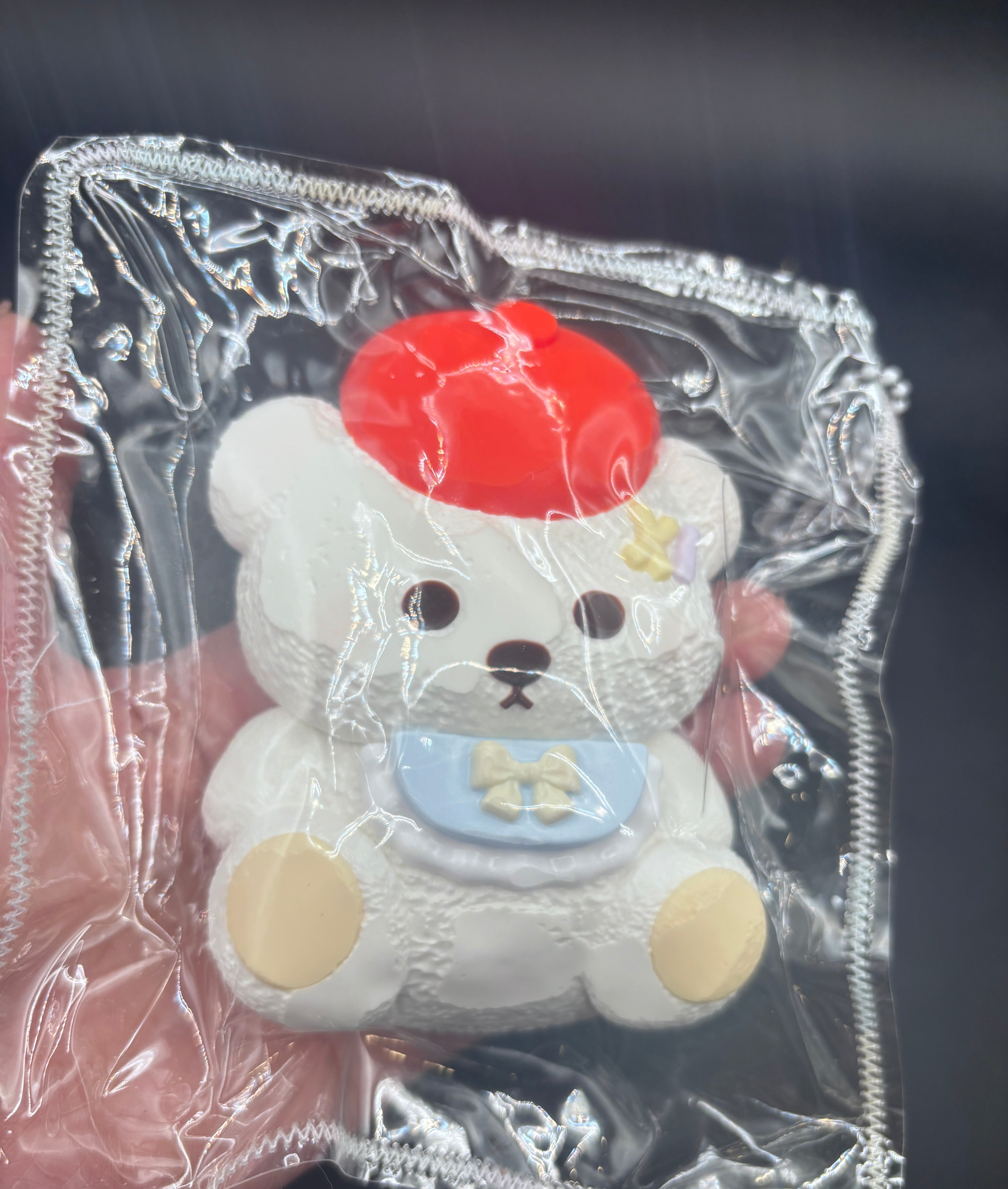 Cute teddy bear taba squishy