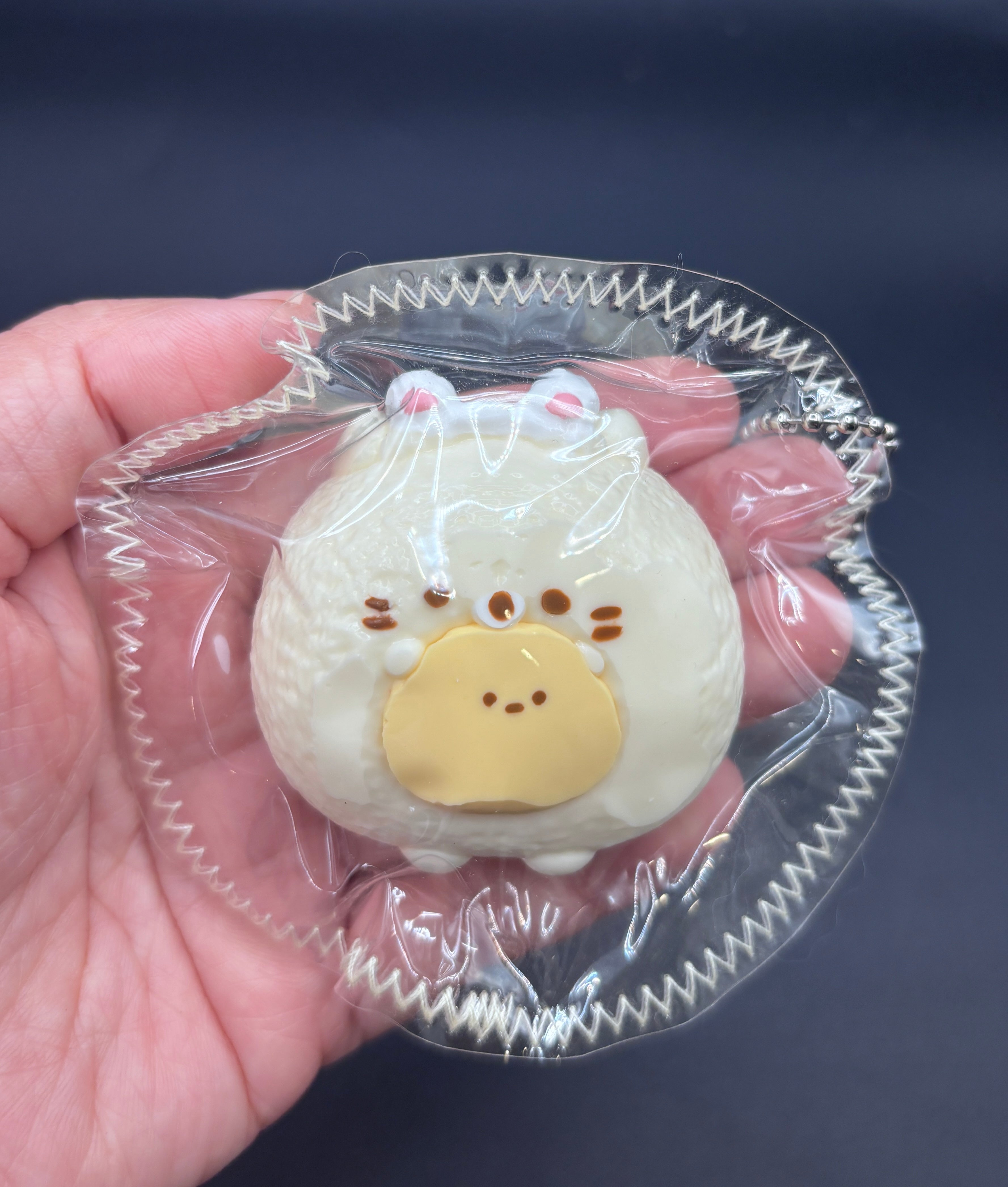 Cute mini keychain cat  soft taba squishy