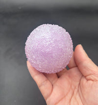 ICE CRACKLE texured crunchy slime stressball