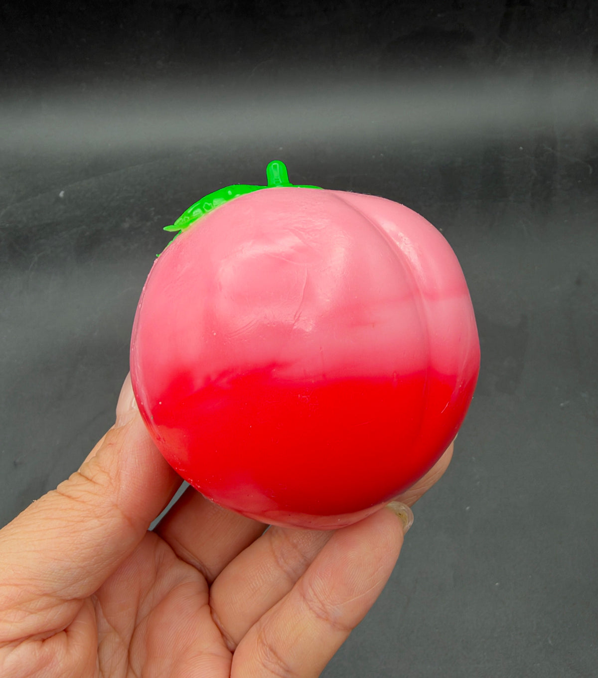 Crunchy peachy stressball soft & crispy