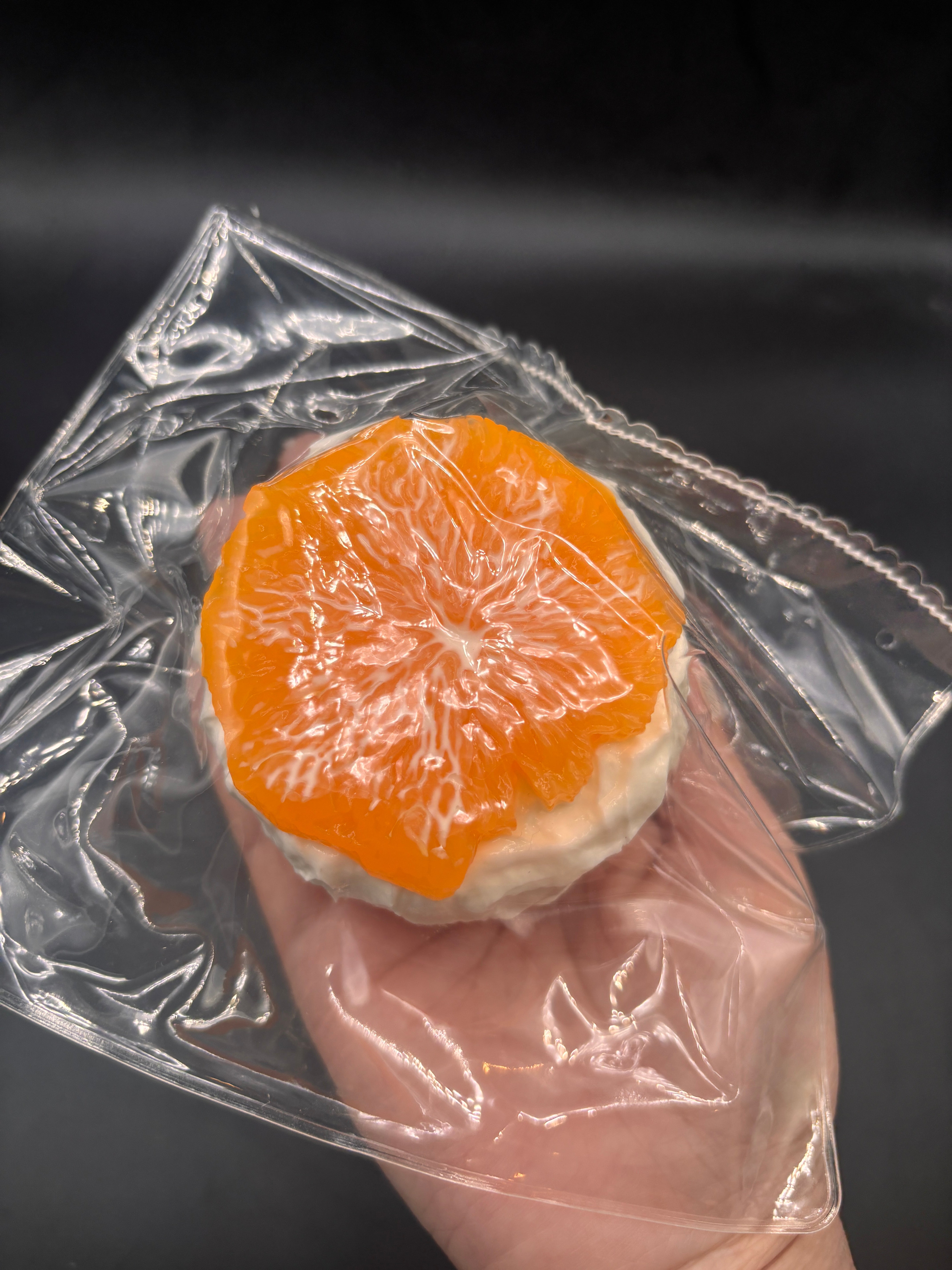 Frozen butter orange cream cake taba squishy
