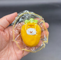 Mini taba keychain cute carrot Jokebear  taba squishy