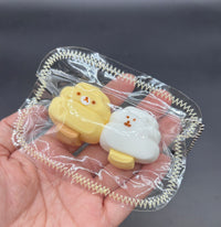 Mini taba keychain cute pack of 2 poop popsicles  taba squishy