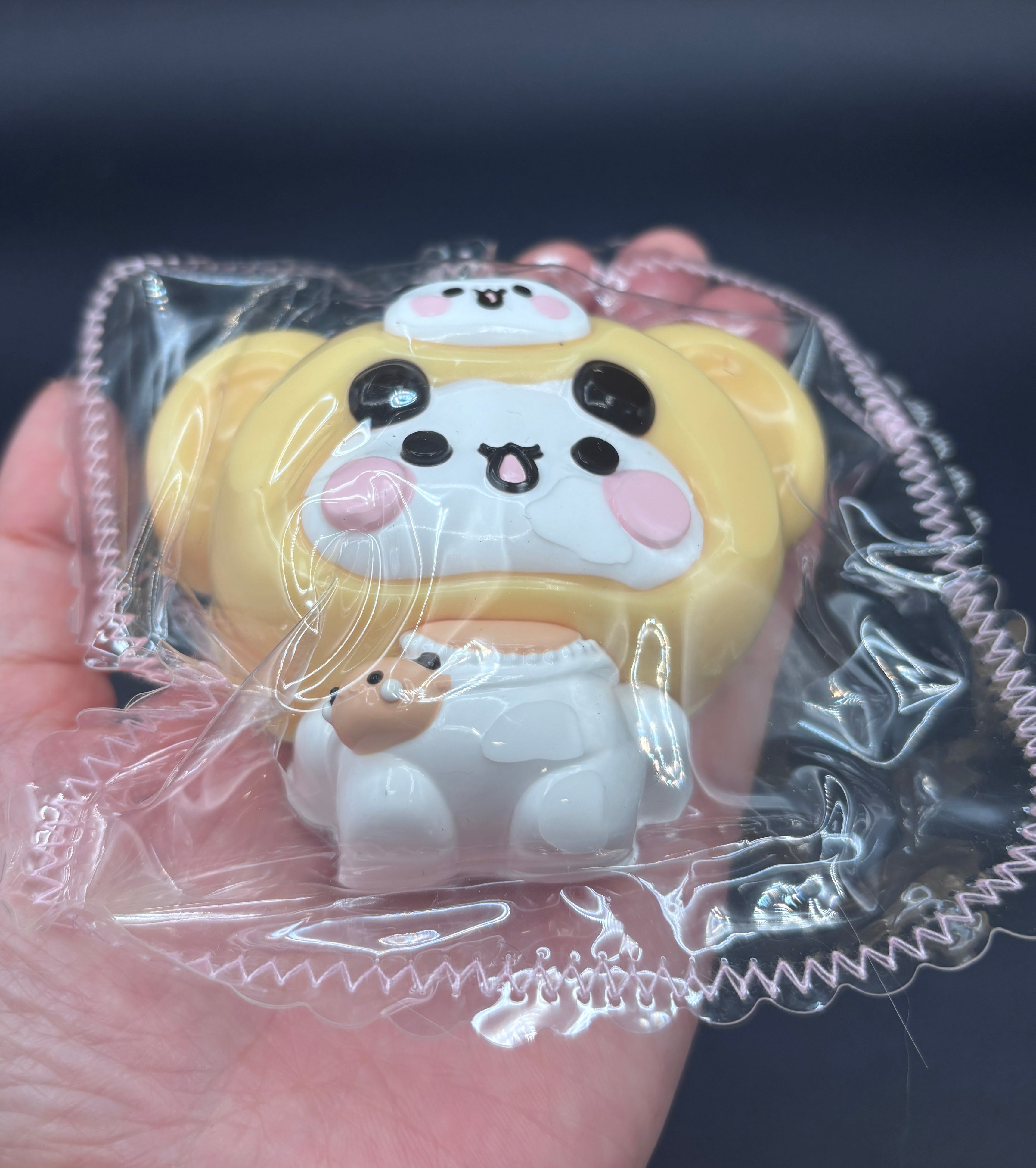 Cute yellow mouse panda  taba squishy soft