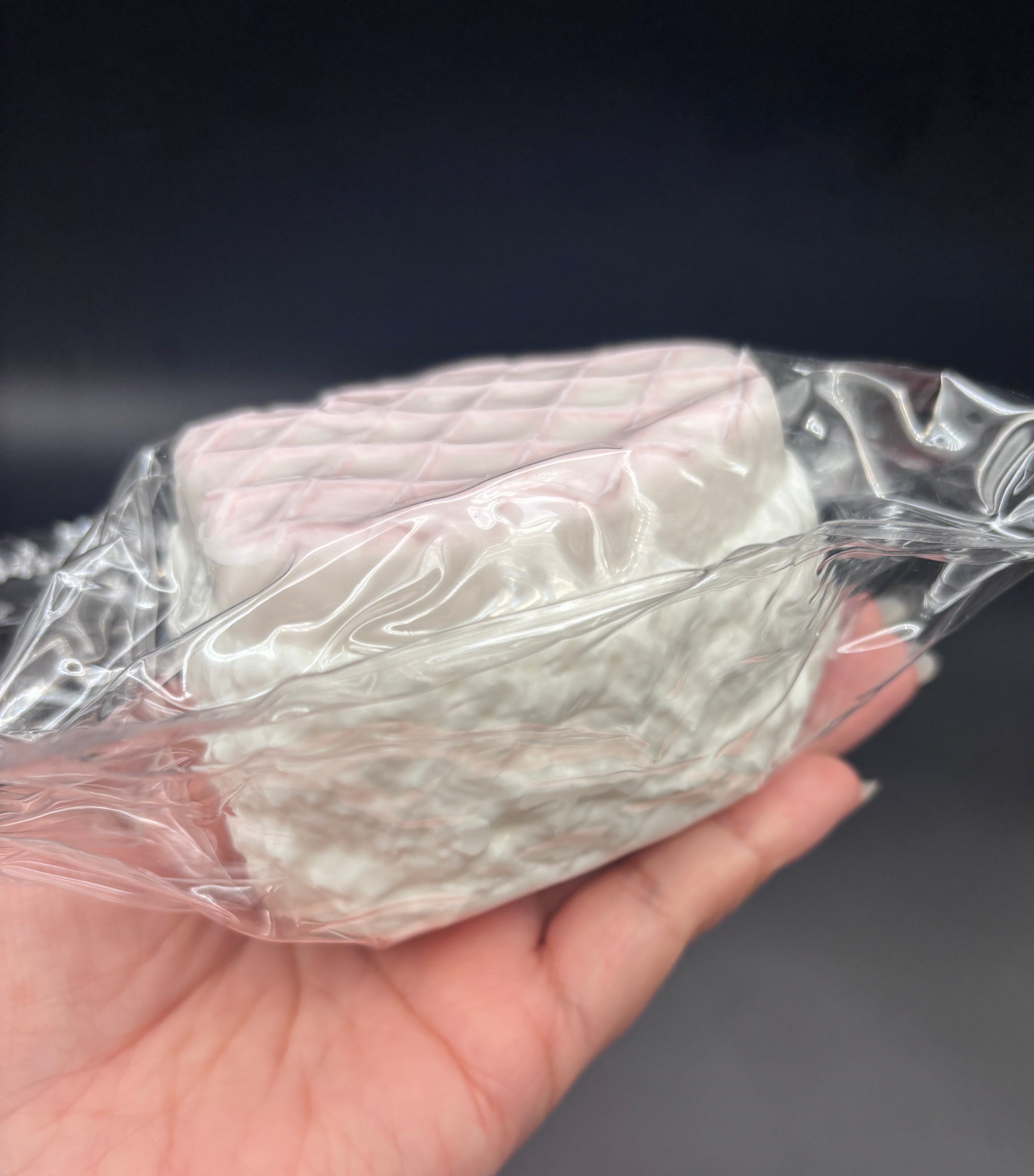 frozen butter textured kitty waffle layer (read des!) Taba Squishy Toy