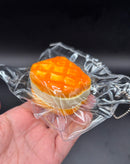 Frozen butter textured small bear waffle biscuit 3 layered taba squishy