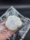 New frozen butter texured fluffy cream cake cat paw  taba squishy