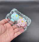 Mini pack of 2 twin stars cute taba keychain