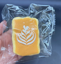 Frozen butter cappuccino cake taba squishy toy