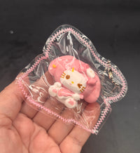 Mini keychain  (kitty x lotto cute) taba squishy