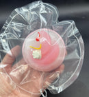 Peachy pudding cup- soft but mochi/matte taba like squishy