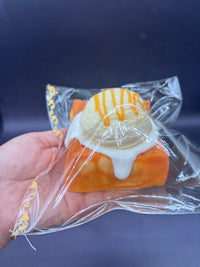 Frozen butter  Toasted Carmel icecream bread large  taba squishy