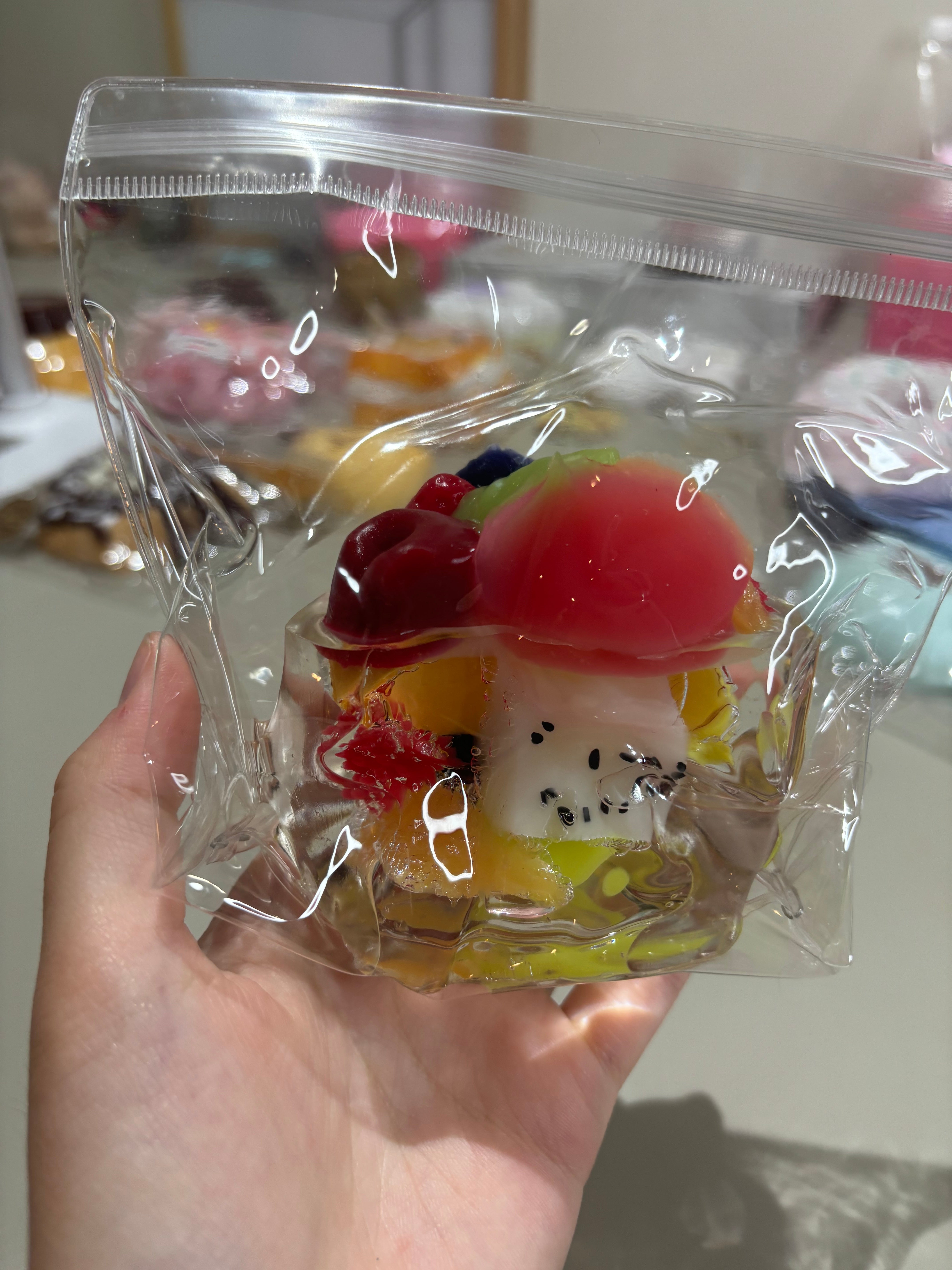 Handmade Fruit punch soda cup Food Squishies