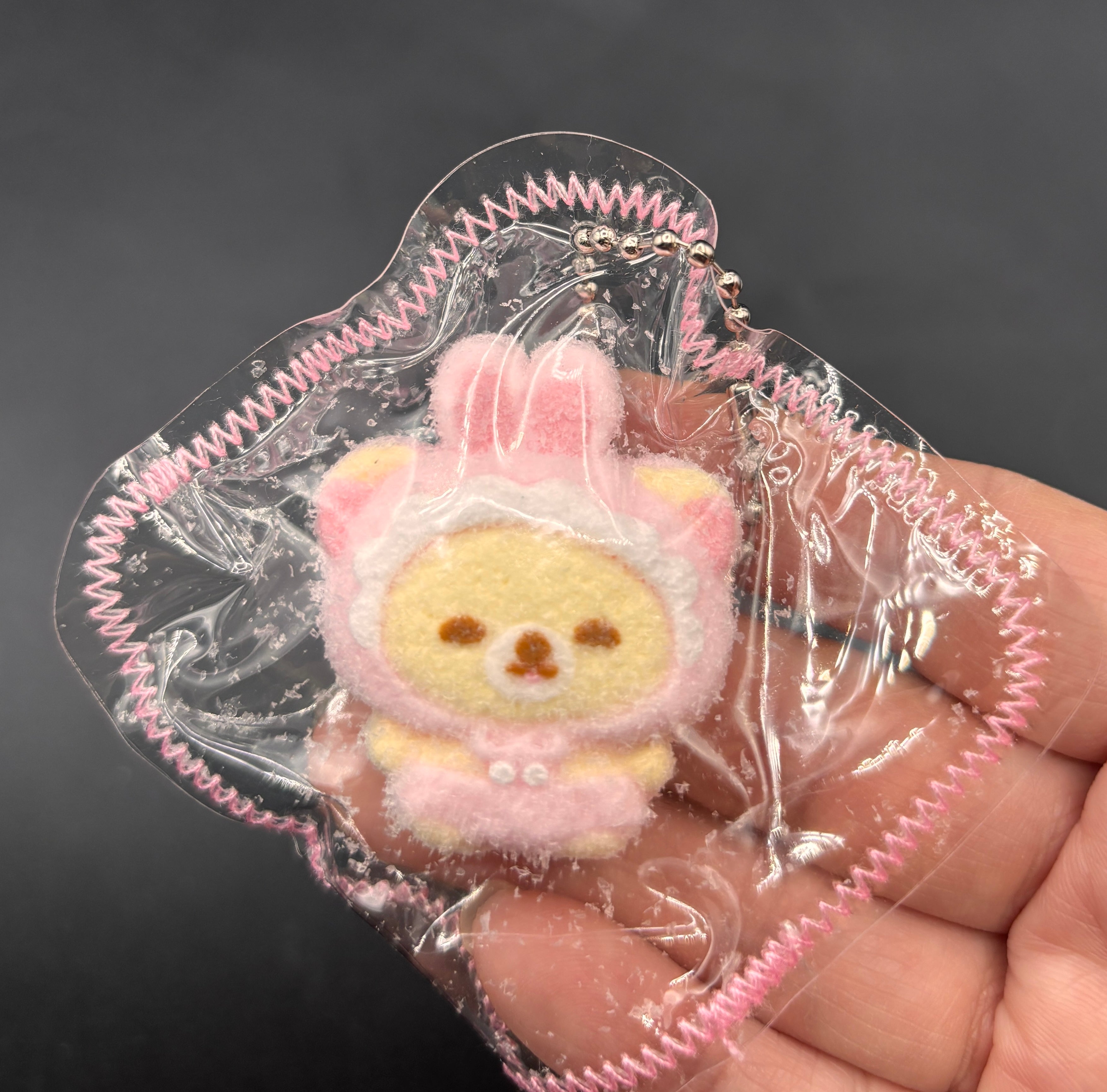 Cute baby bear a mini Taba keychain soft  taba squishy