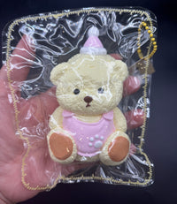 Cute party teddy bear taba squishy soft (1pc) large
