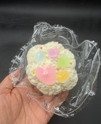 Frozen butter Rice crispy gummy cat paw taba
