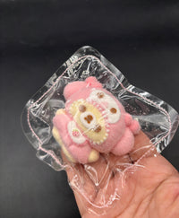 Small rilaxmelody soft taba cute (flocked or unflocked) taba squishy
