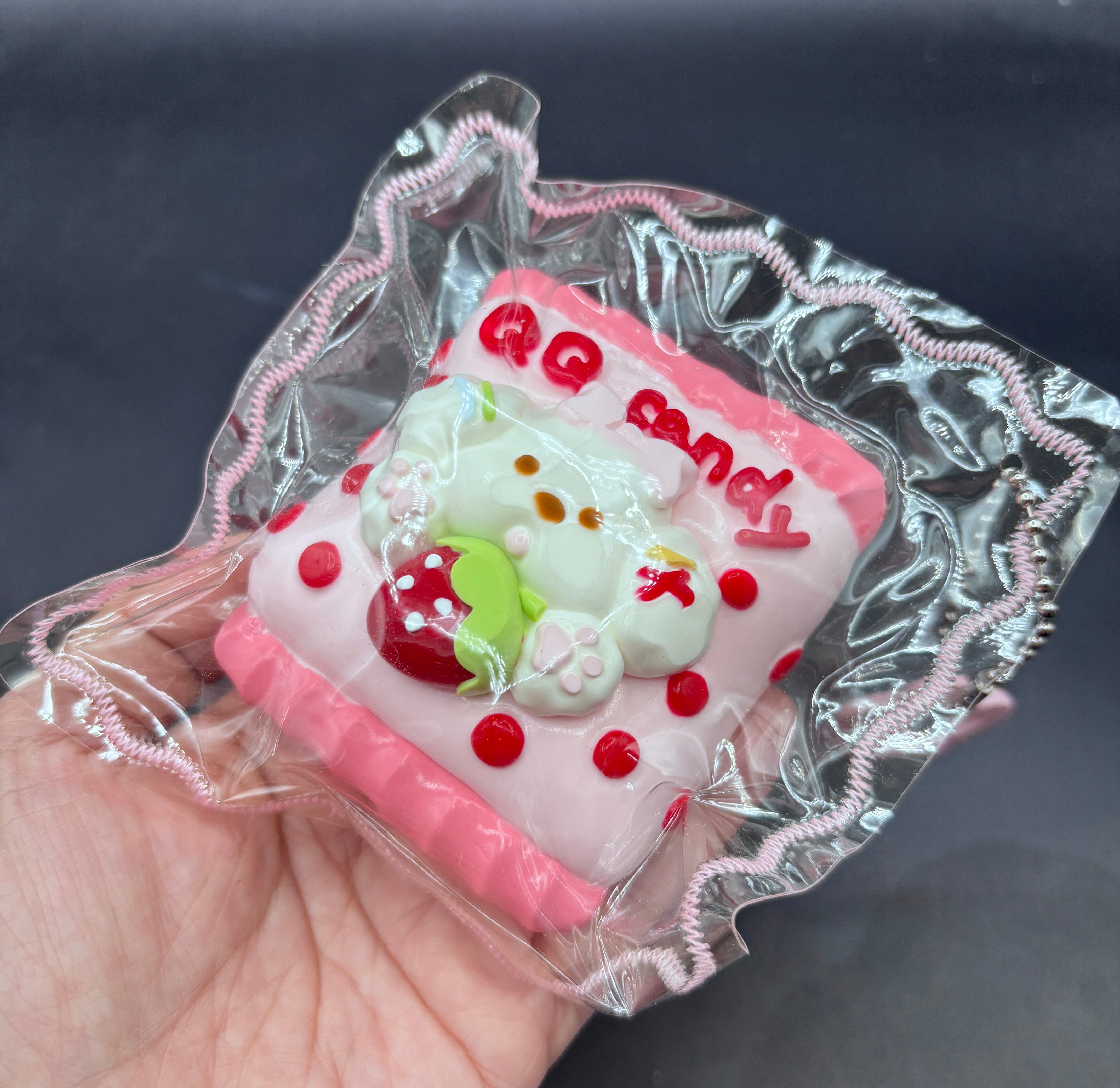 Cute bunny gummy bear taba squishy