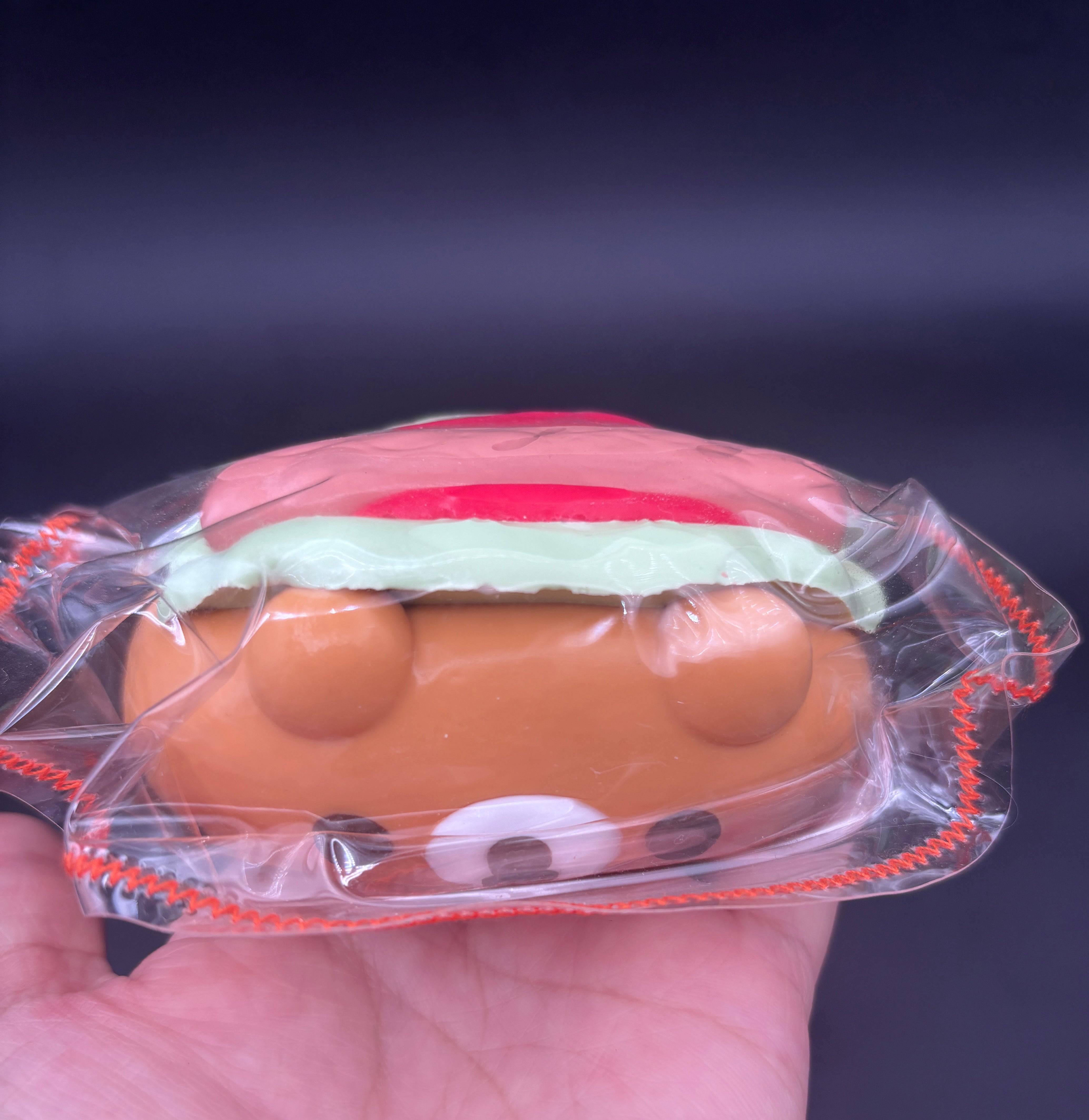 Rilakkuma hotdog taba squishy