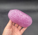 Slushy crystal peanut moldable stressball