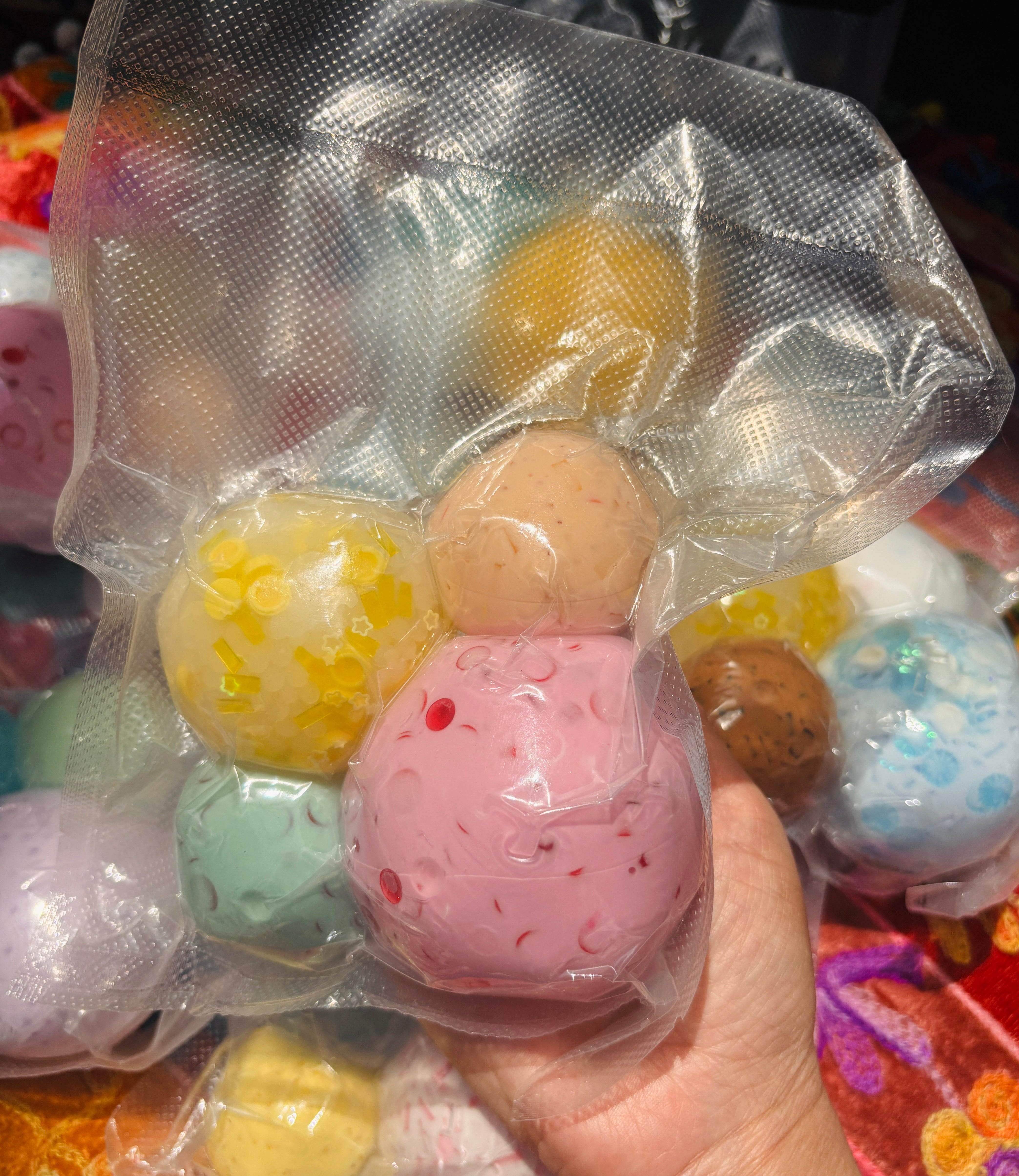 NEW stressballs variety pack (4pcs) random
