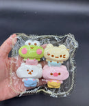 Pack of 4  adorable chubby animals  ver.2  taba squishy