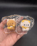 Mini keychain Bubu and 12 taba squishy