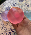 Coconut jelly stressball (coconut oil but less mouldable)