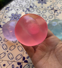 Coconut jelly stressball (coconut oil but less mouldable)