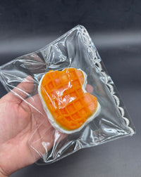 Cute kitty icecream waffle soft  taba squishy dated 12/7/25