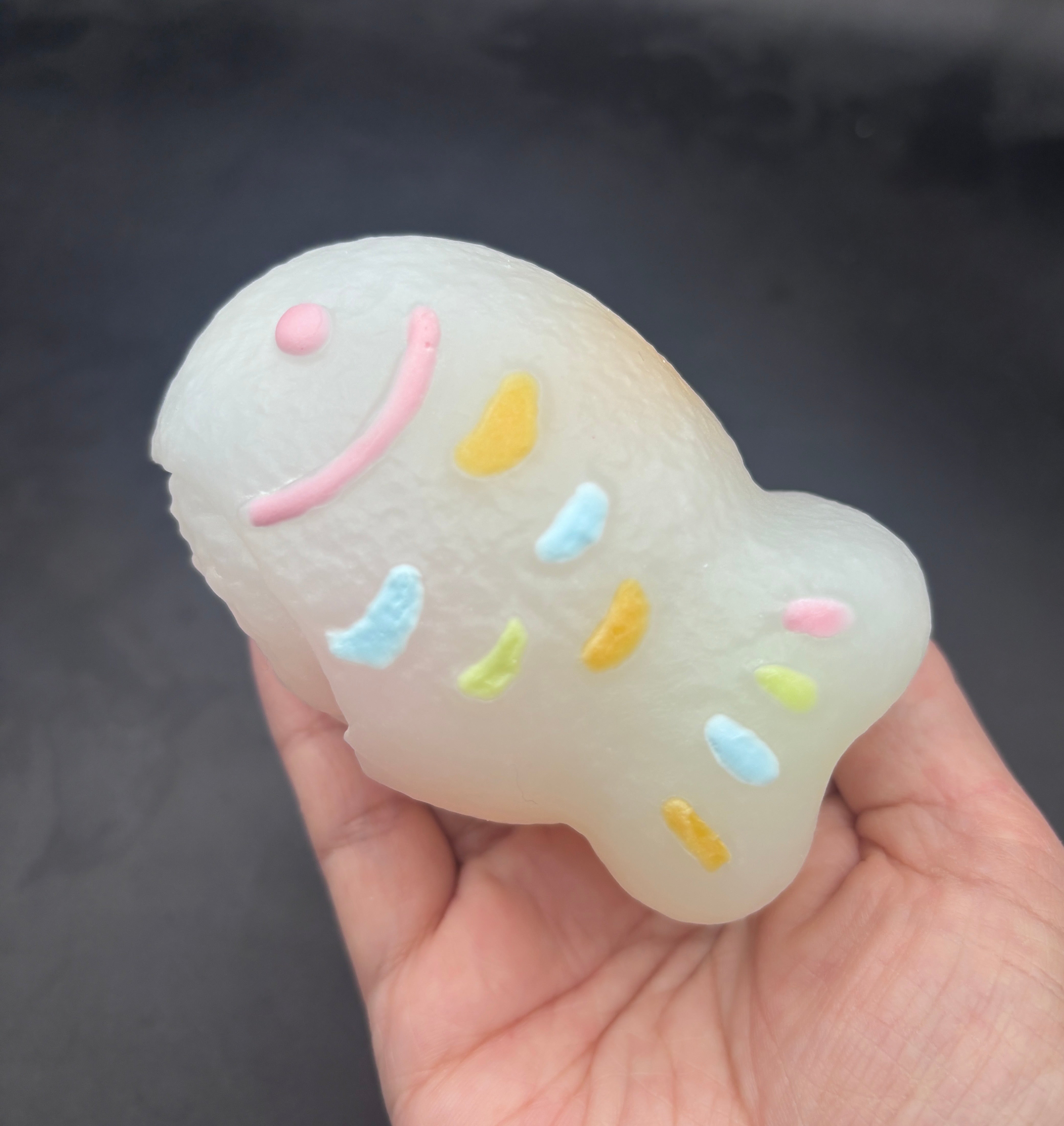 Matte frozen butter pastel taiyaki  taba squishy