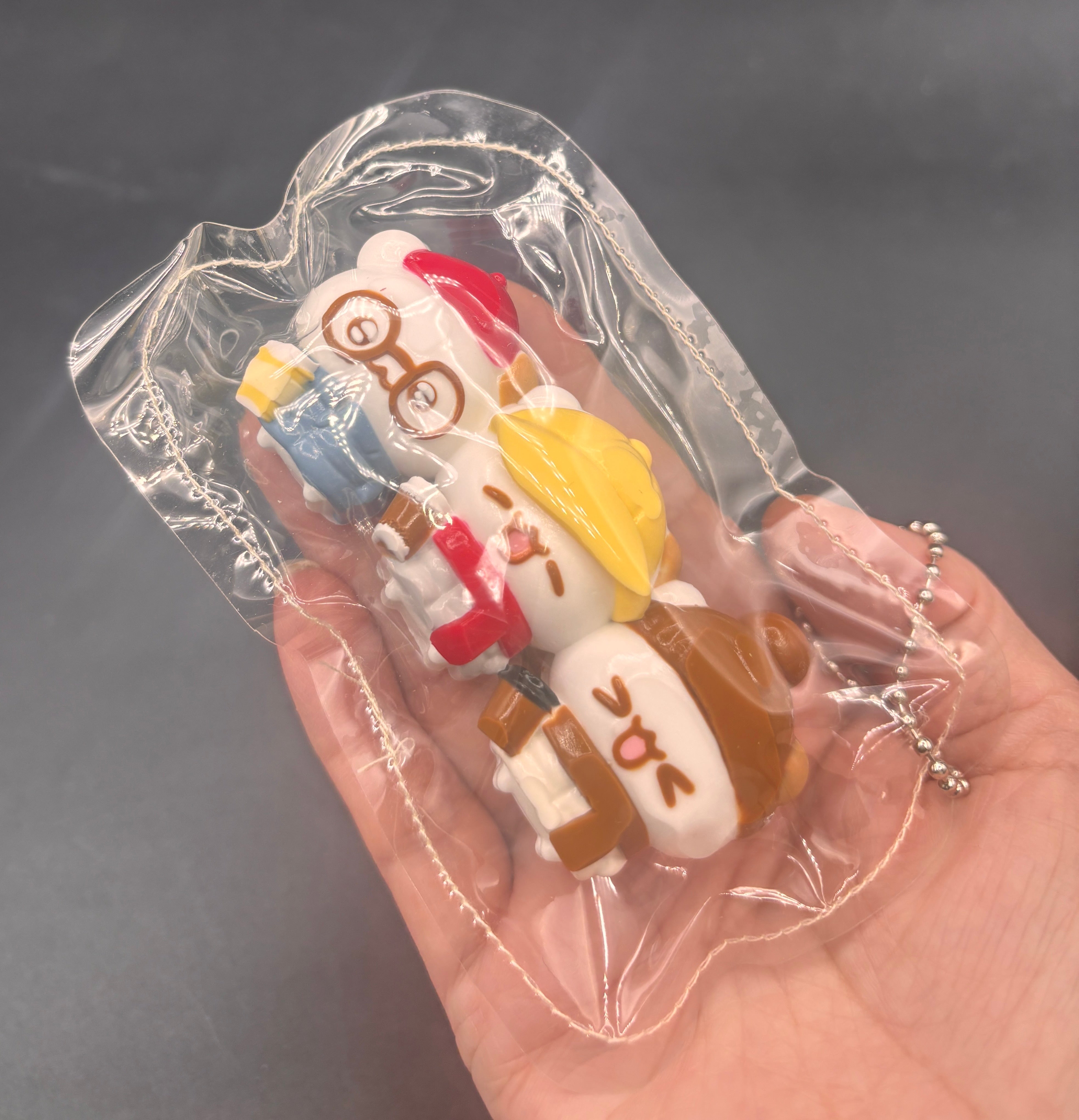 Pack of 3 mini hamster taba cutie taba squishy