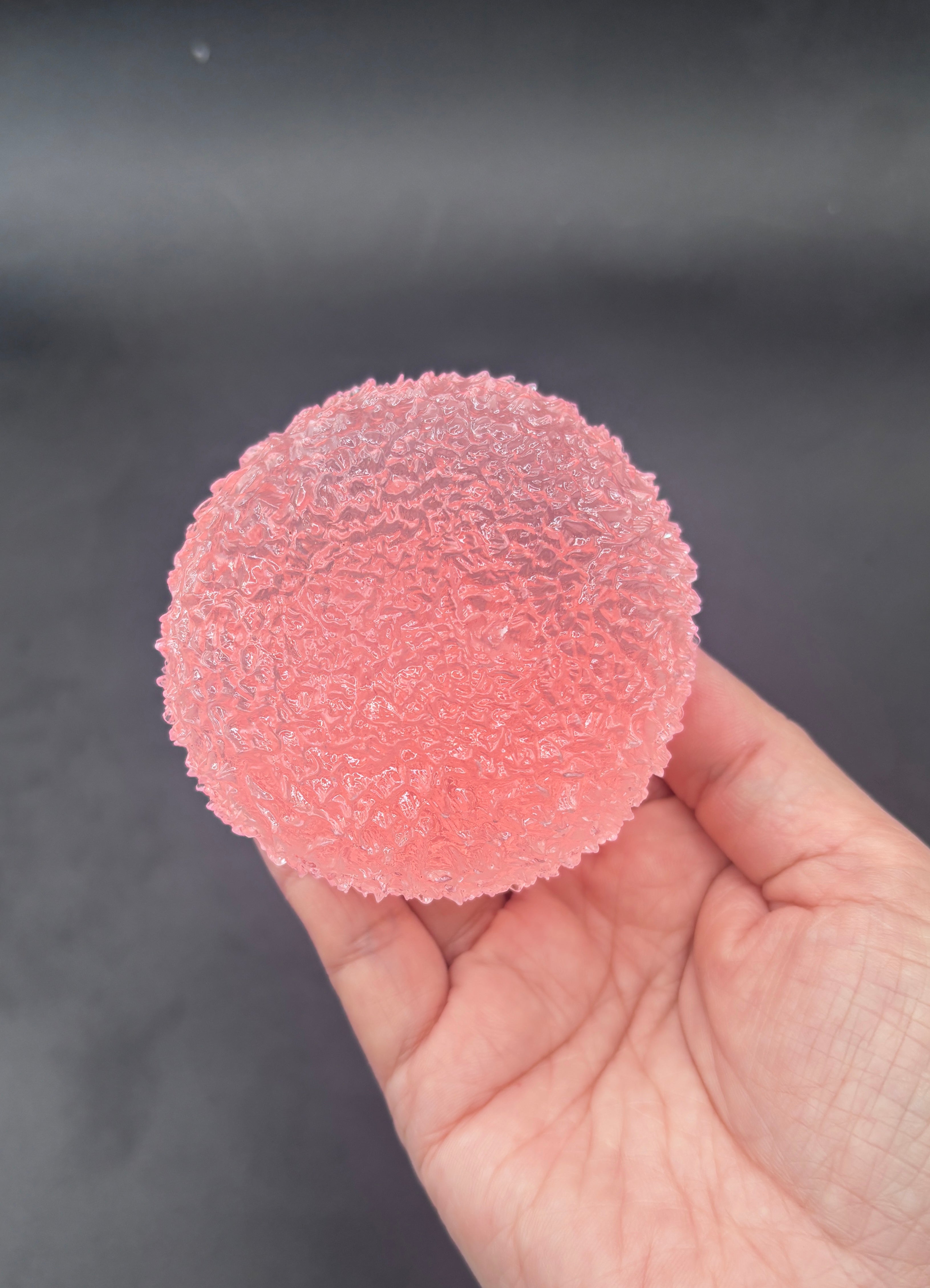 Soft gummy Vaseline berry stressball
