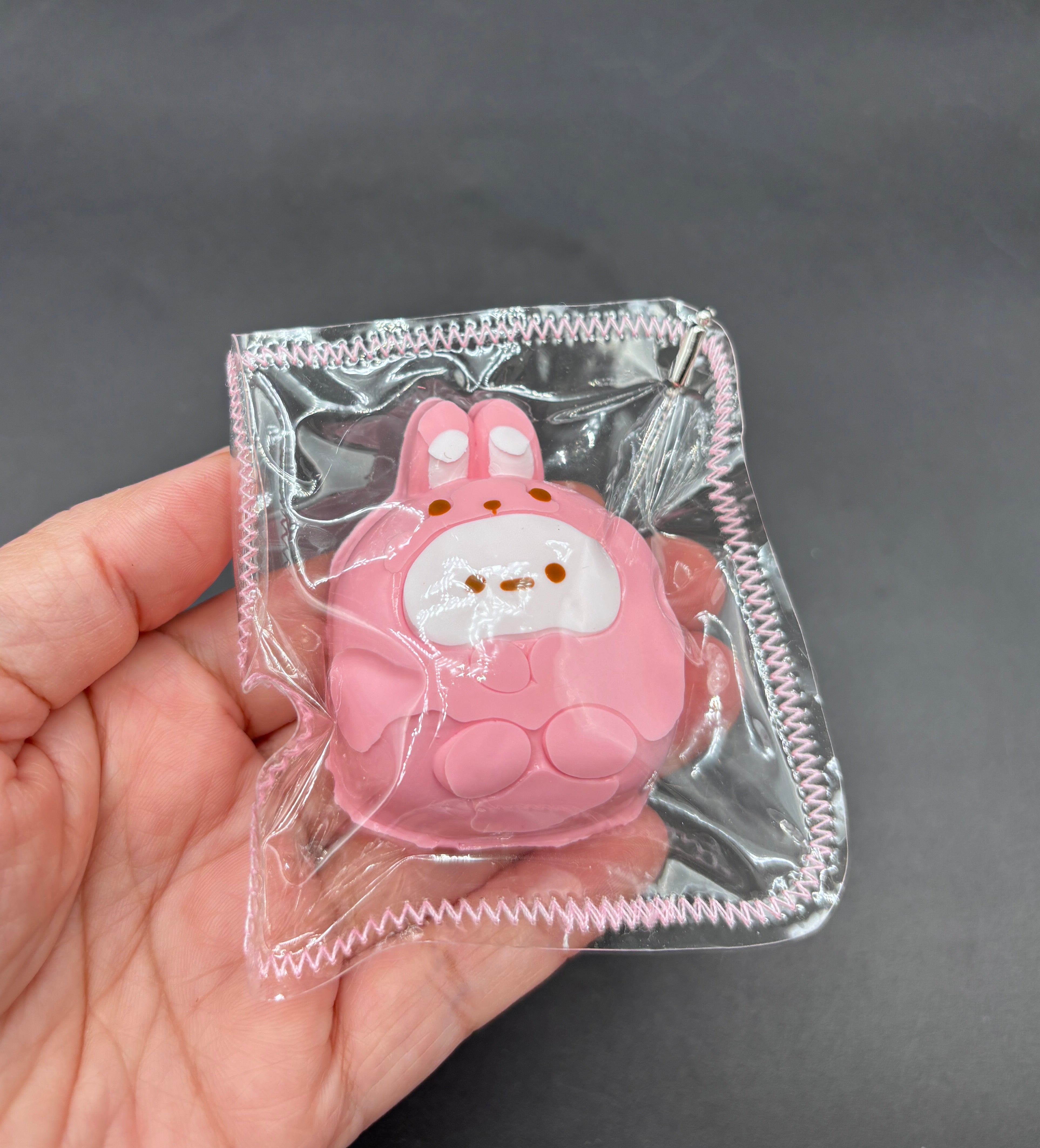 Mini taba keychain Sumikko Gurashi bunny hoodie soft taba squishy