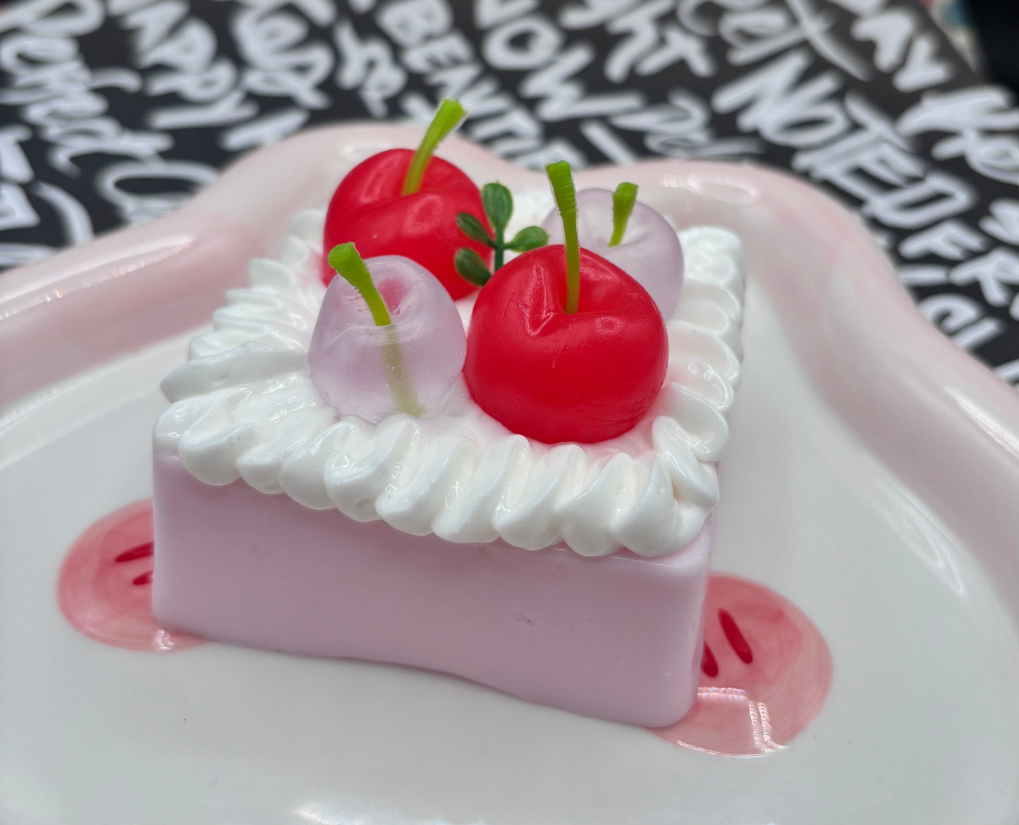 taba squishy - Large cute pink cherry cake