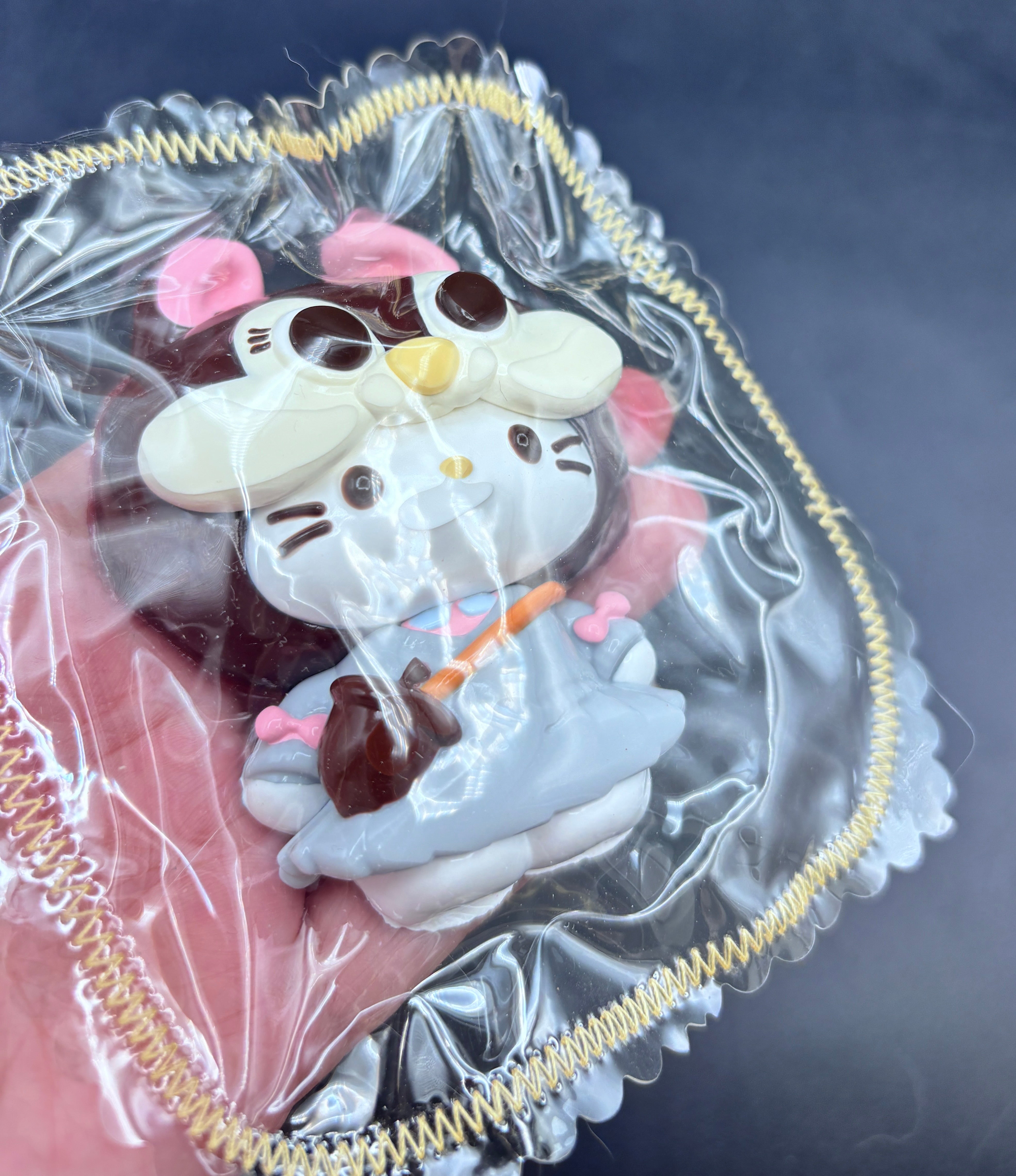 Cute chipmunk kitty detailed  Taba Squishy Toy