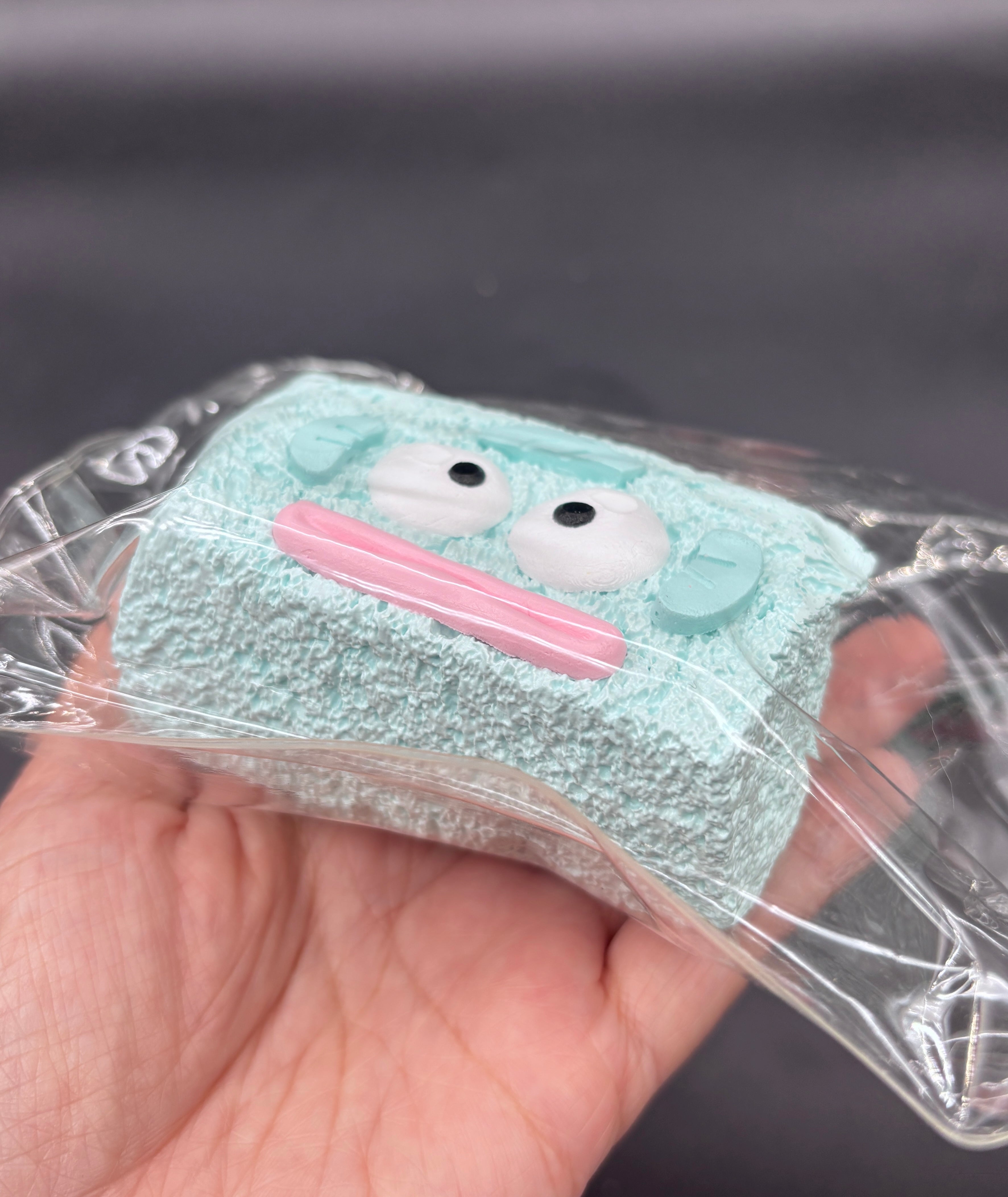 Cute hangyodon sponge cake  taba squishy