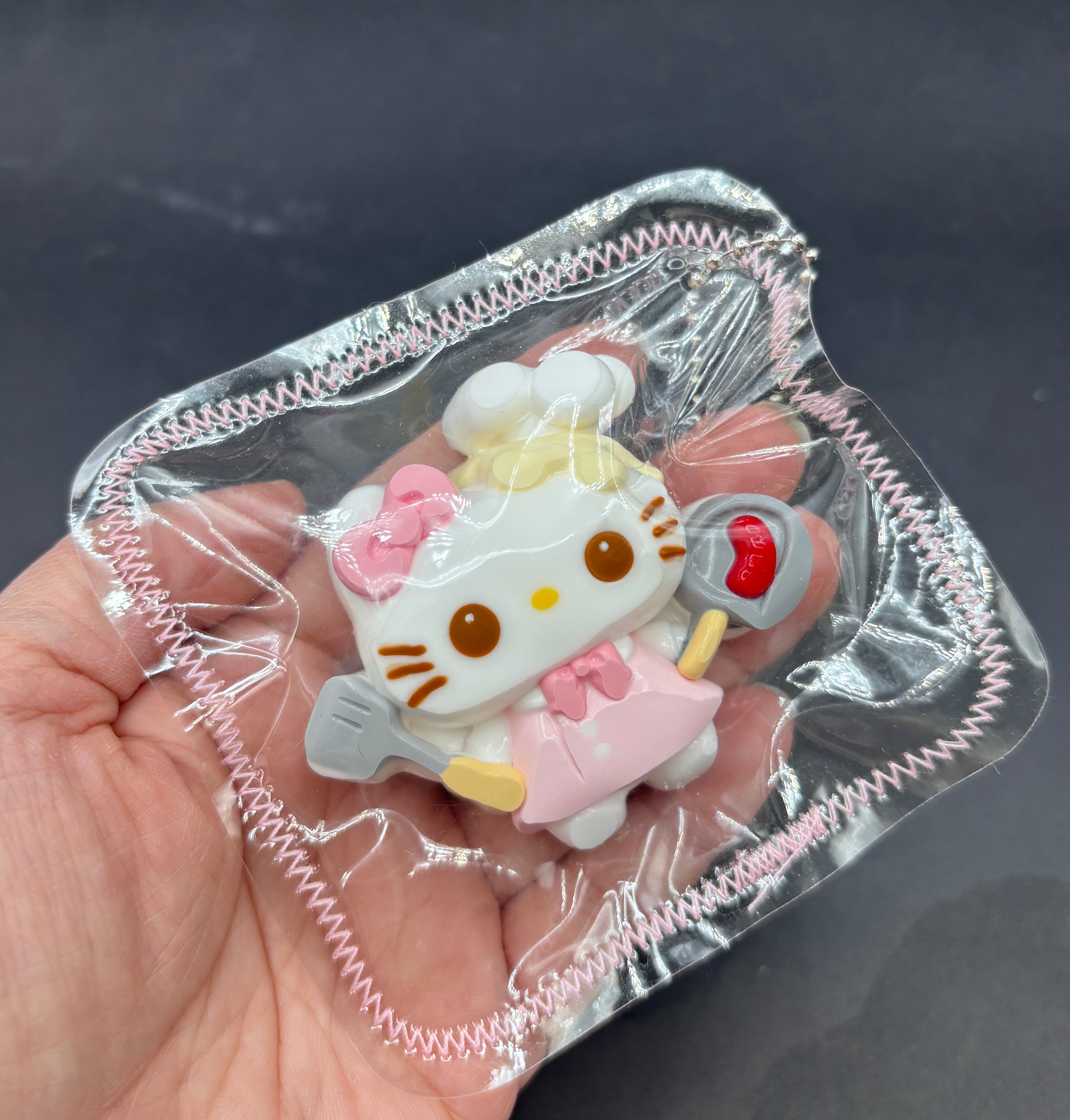 Small kitty chef kawaii soft taba squishy
