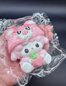 Large cute strawberry bear with piano soft   taba squishy