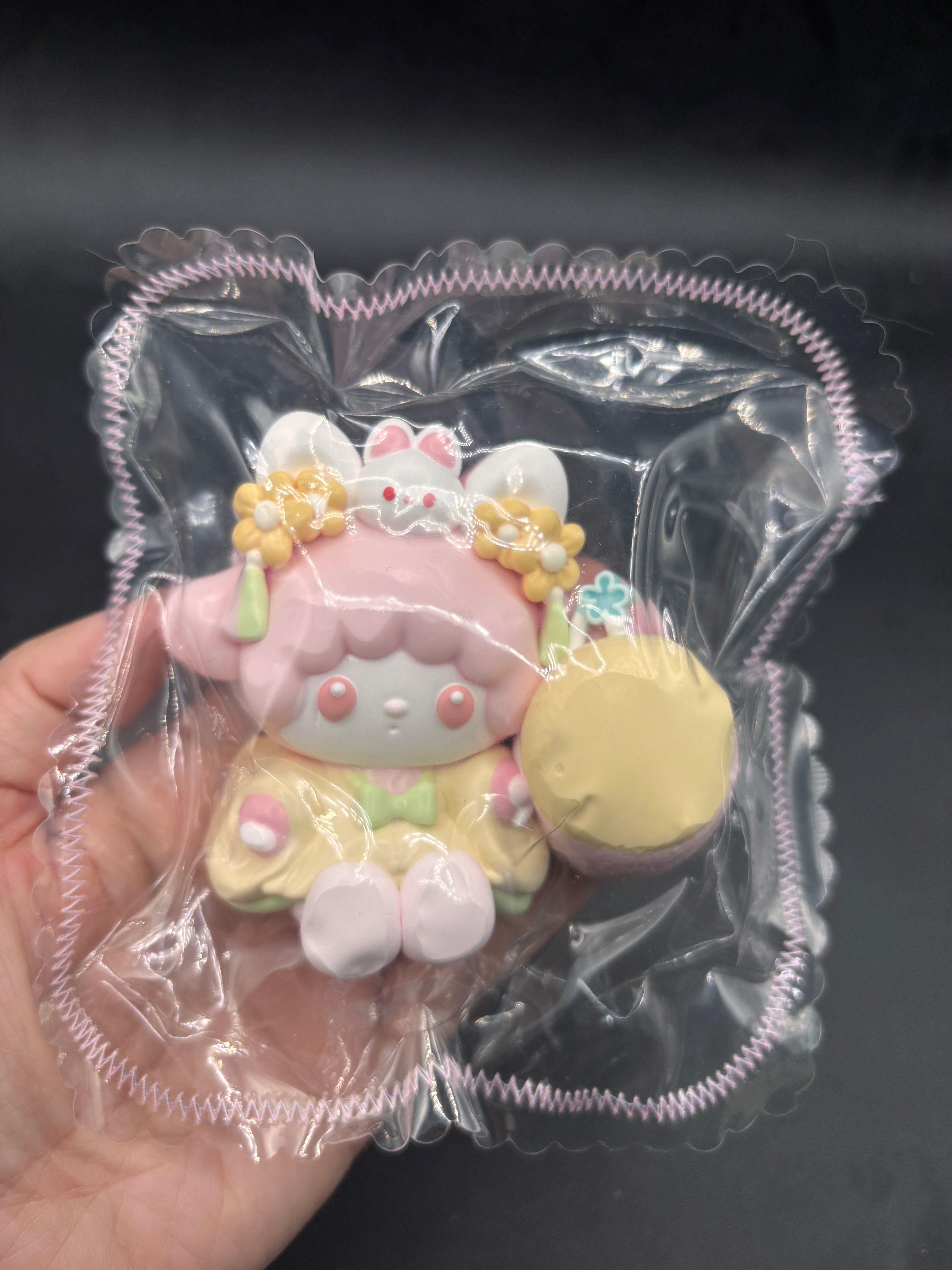 Cute pastel hanfu piano taba squishy
