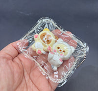 Pack of 2 Rilakkuma twins mini soft taba squishy