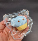 Elephant cupcake mini Taba keychain  taba squishy