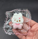 Mini keychain baby bunny taba
