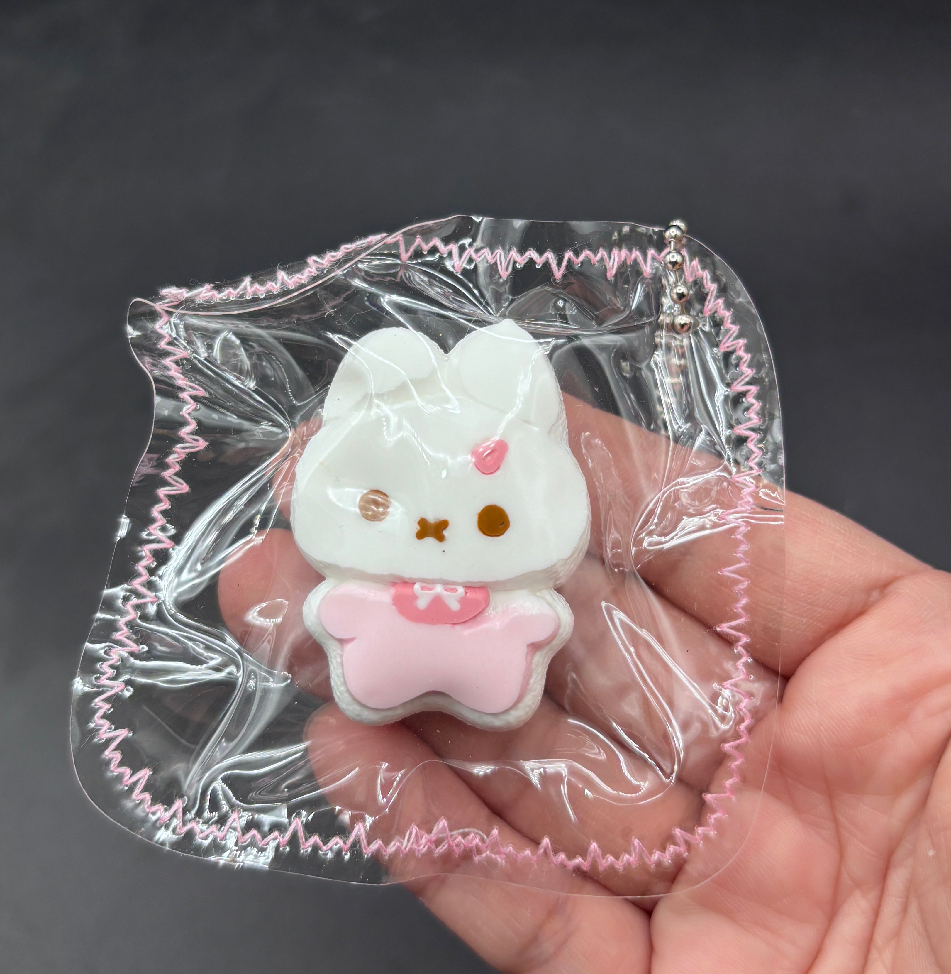 Mini keychain baby bunny taba