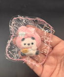 Cute mini bubu x food+sanrio keychain taba (choose)